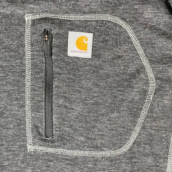 Carhartt Force Mens 2XL Heaveweight Base Layer Chest Pocket MBL119 Wool Blend - Picture 4 of 9